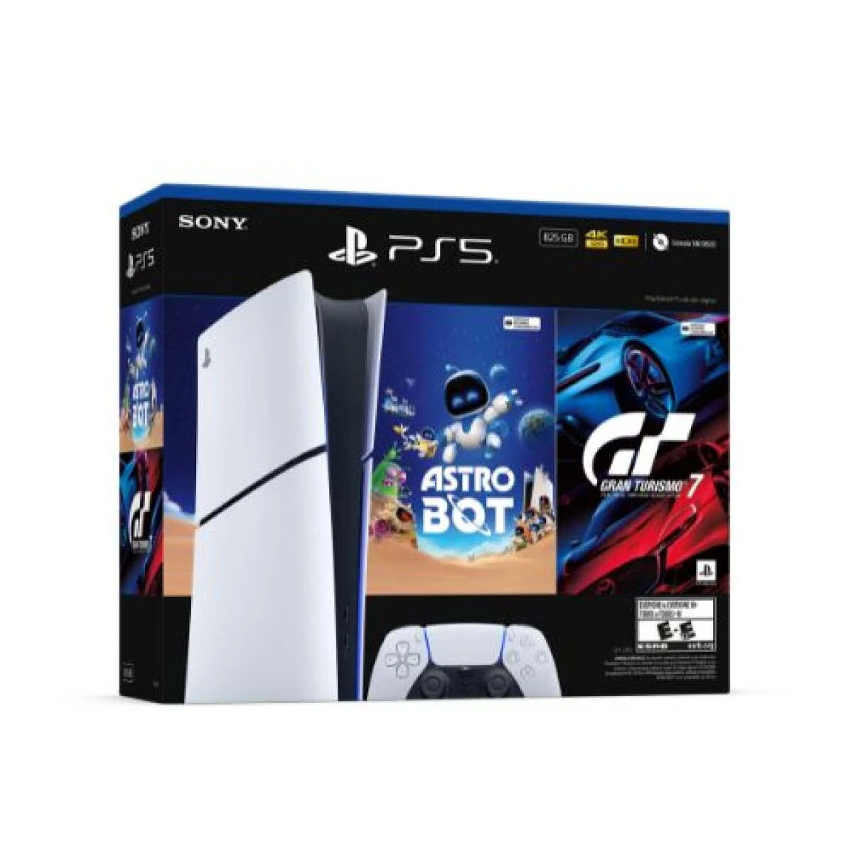 Playstation 5 825GB Digital + 2 Juegos AstroBot+ GT7