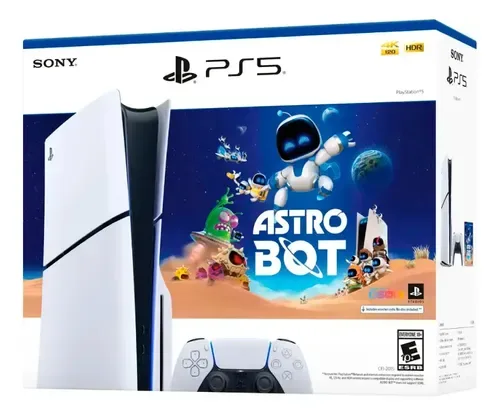 Playstation 5 Slim 1TB con Lector + 1Juego