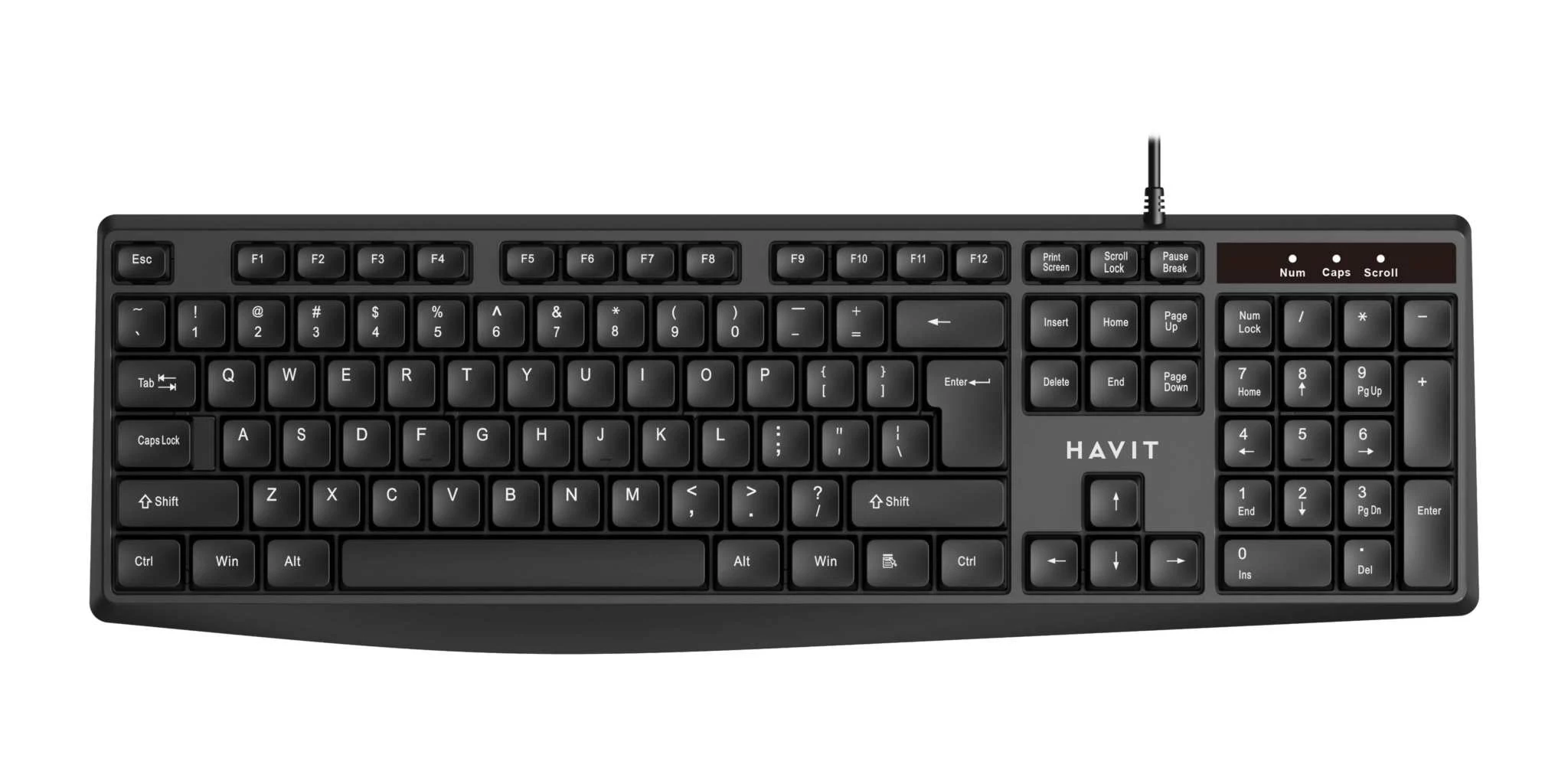 Teclado Havit KB2006 Ingles